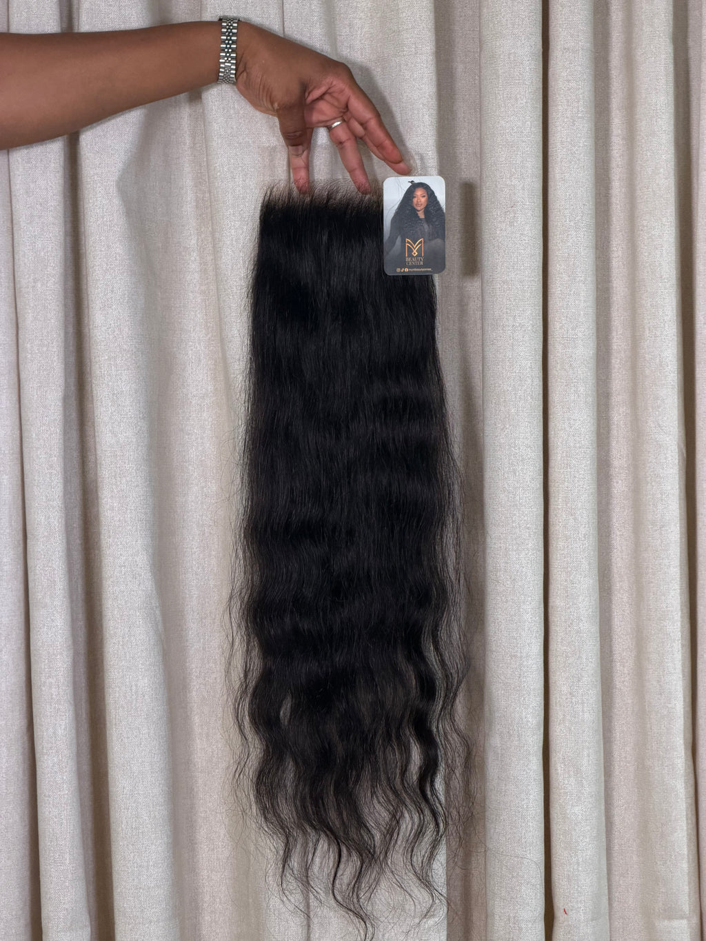 Closure Ondulado 5x5 HD Cabello 100% Humano Acabado Natural