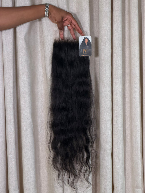 Closure Ondulado 5x5 HD Cabello 100% Humano Acabado Natural