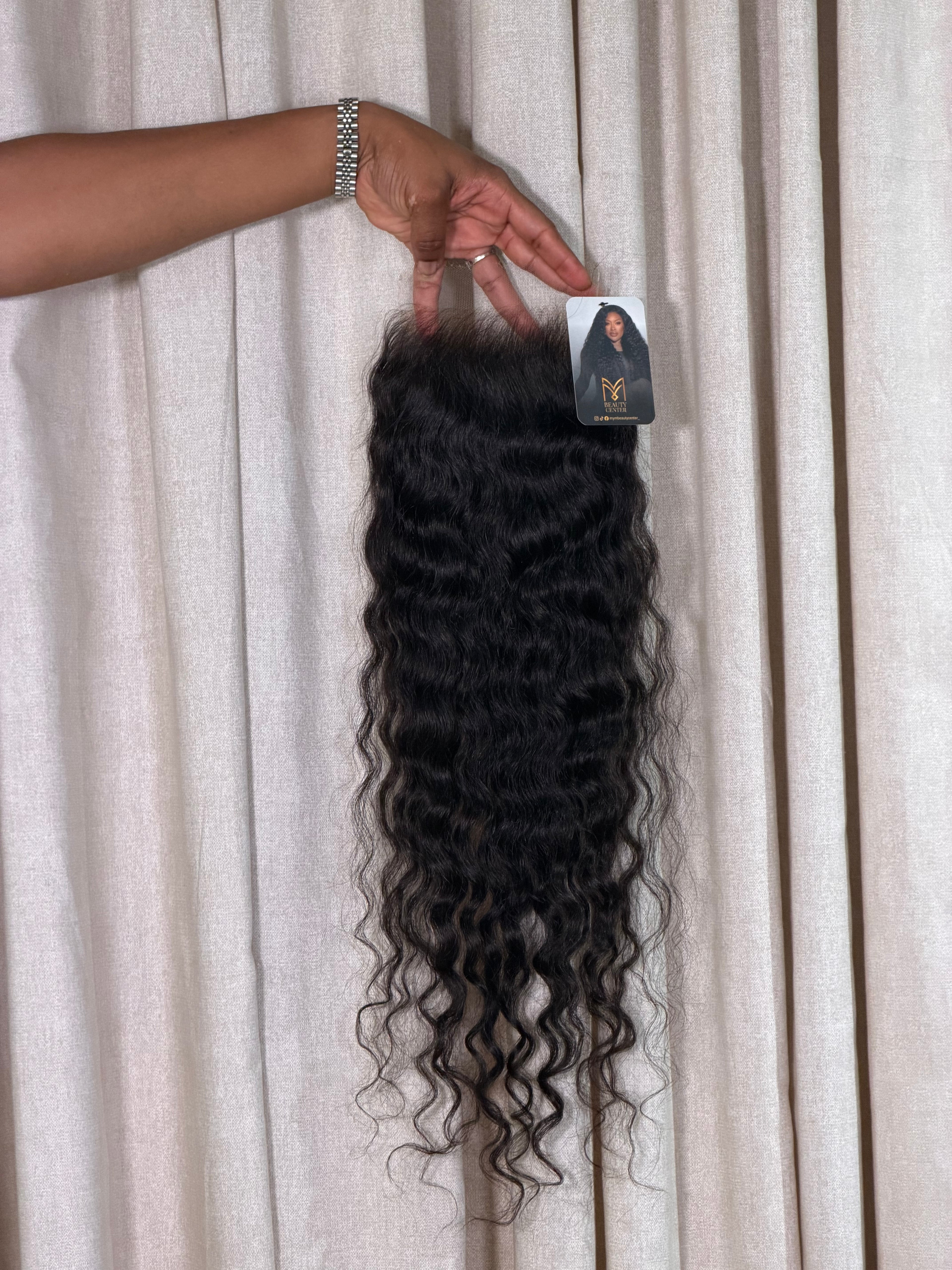 Closure Crespo 5x5 HD Cabello 100% Humano Acabado Natural