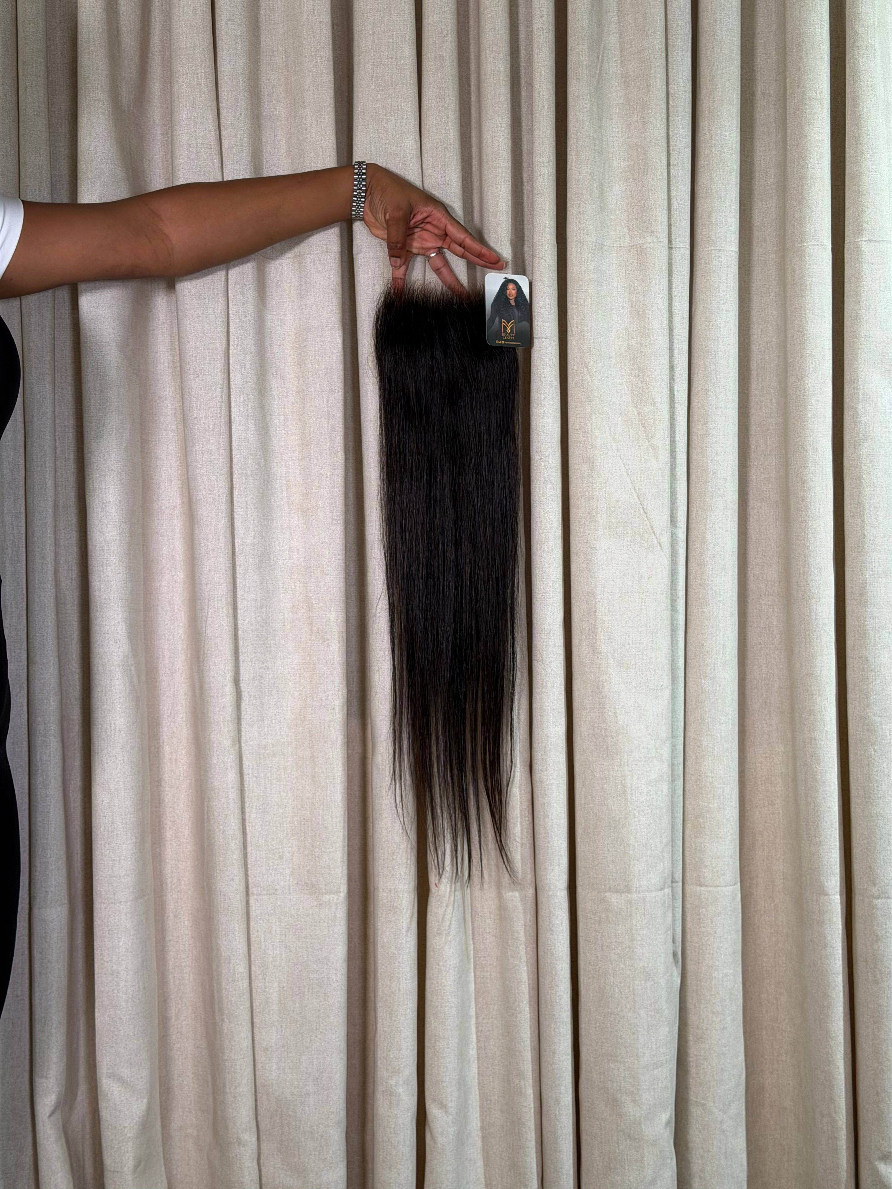 Closure Liso 5x5 HD Cabello 100% Humano Acabado Natural