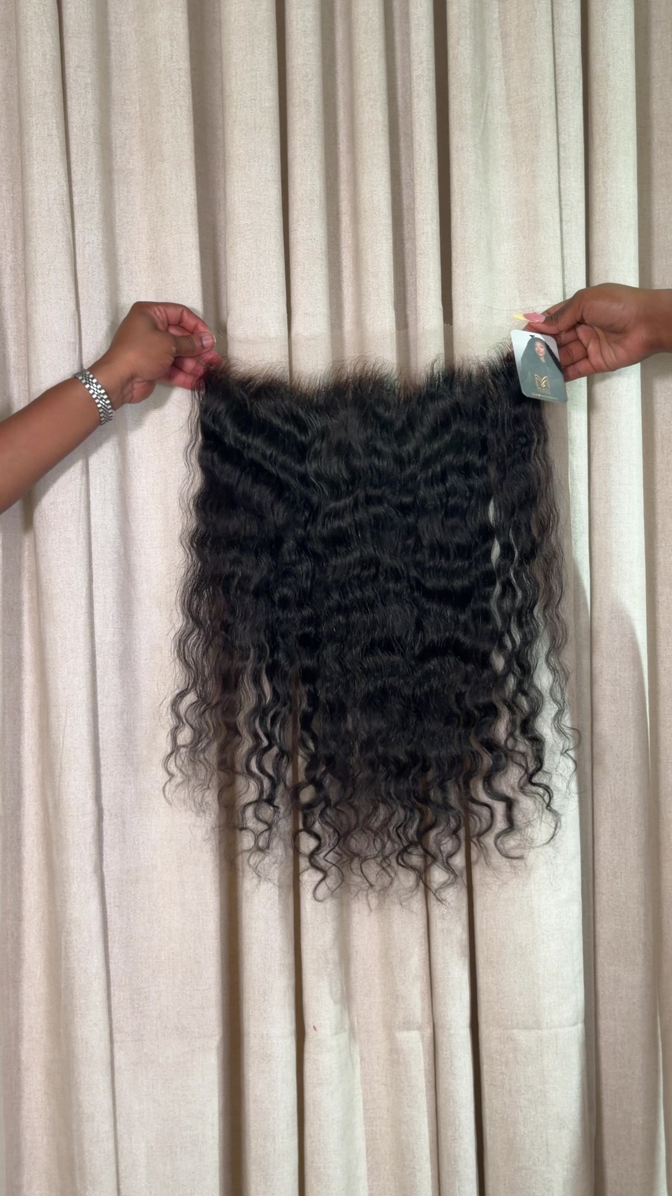 Frontal Crespo 13x4 HD Cabello 100% Humano Alta Versatilidad