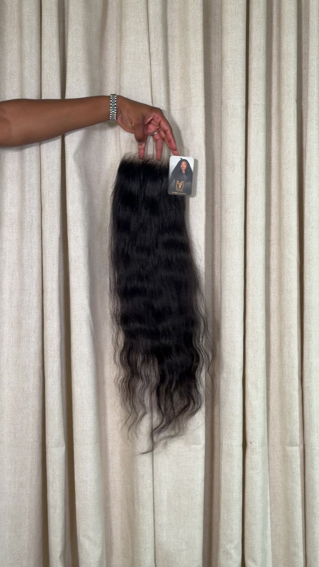 Closure Ondulado 5x5 HD Cabello 100% Humano Acabado Natural
